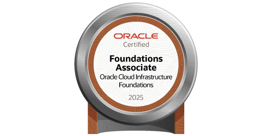 Oracle Cloud Infrastructure Foundations Associate Badge